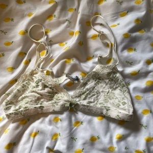 aerie floral bralette